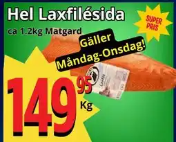 Supergrossen Hel Laxfilésida erbjuda