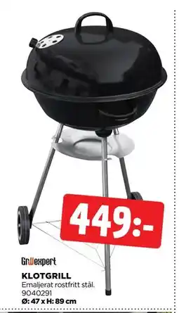 Jem&Fix KLOTGRILL erbjuda