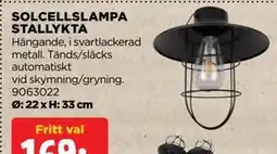 Jem&Fix SOLCELLSLAMPA STALLYKTA erbjuda