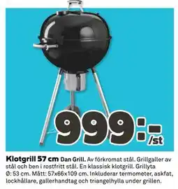 Coop Daglivs Klotgrill 57 cm erbjuda
