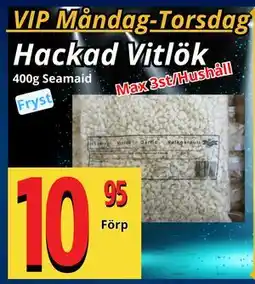 Supergrossen Hackad Vitlök, Medlemspris erbjuda