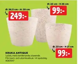 Jem&Fix KRUKA ANTIQUE erbjuda