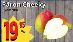 Supergrossen Päron Cheeky erbjuda