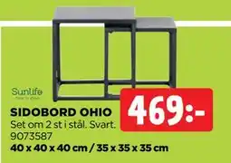 Jem&Fix SIDOBORD OHIO erbjuda