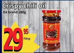 Supergrossen Crispy chili oil erbjuda
