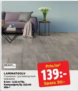 Jem&Fix LAMINATGOLV erbjuda