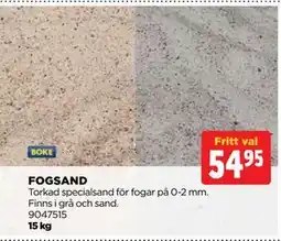 Jem&Fix FOGSAND erbjuda