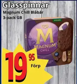 Supergrossen Glasspinnar erbjuda