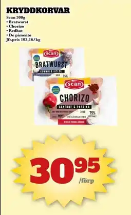 Bonum Matmarknad Scan Kryddkorvar erbjuda