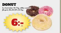 Bonum Matmarknad Donut erbjuda