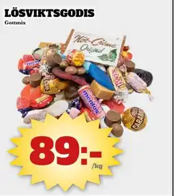 Bonum Matmarknad Lösviktsgodis erbjuda