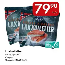Snabbgross COMPASS Laxkotletter erbjuda