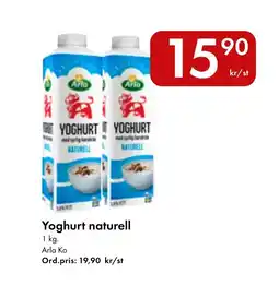 Snabbgross ARLA Yoghurt naturell erbjuda
