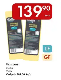 Snabbgross VIOLIFE Pizzaost erbjuda
