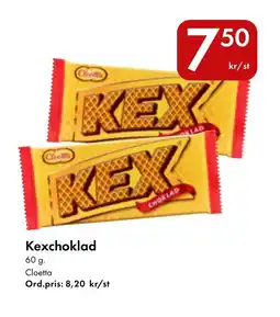 Snabbgross CLOETTA Kexchoklad erbjuda