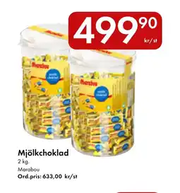 Snabbgross MARABOU Mjölkchoklad erbjuda