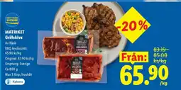 Lidl MATRIKET Grillskiva erbjuda