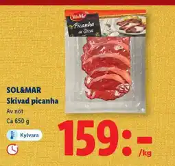 Lidl SOL&MAR Skivad picanha erbjuda
