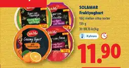 Lidl SOL & MAR Fruktyoghurt erbjuda
