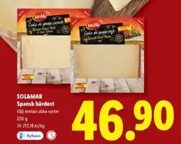 Lidl Sol & Mar Spansk hårdost erbjuda