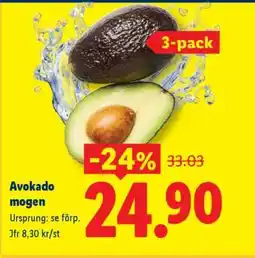 Lidl Avokado mogen erbjuda