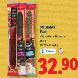 Lidl SOL&MAR Fuet erbjuda