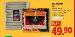 Lidl GRILLMEISTER Korv erbjuda