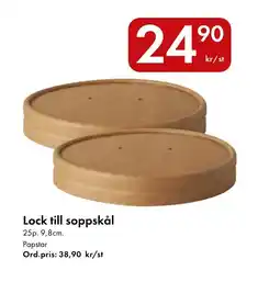 Snabbgross Lock till soppskål erbjuda
