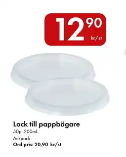 Snabbgross Lock till pappbägare erbjuda