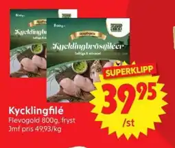Nya Pulsen FLEVOGOLD Kycklingfilé erbjuda
