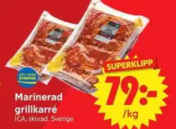 Nya Pulsen ICA Marinerad grillkarré erbjuda