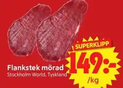 Nya Pulsen Flankstek mörad erbjuda