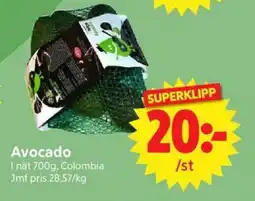 Nya Pulsen Avocado erbjuda
