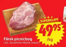 Nya Pulsen Färsk picnicbog erbjuda