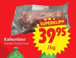 Nya Pulsen GARDEN FOOD Kalkonben erbjuda