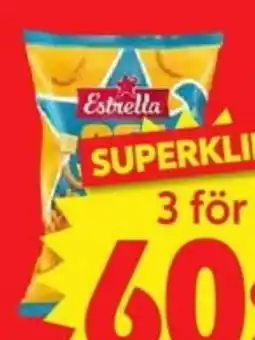 Nya Pulsen ESTRELLA Ostbågar erbjuda