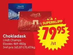 Nya Pulsen LINDT Chokladask erbjuda