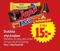 Nya Pulsen Dubbla stycksaker erbjuda