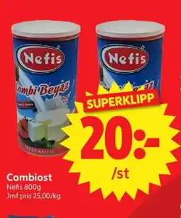 Nya Pulsen NEFIS Combiost erbjuda