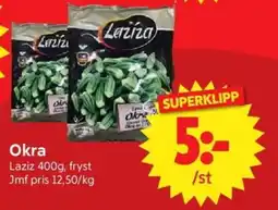 Nya Pulsen LAZIZ Okra erbjuda