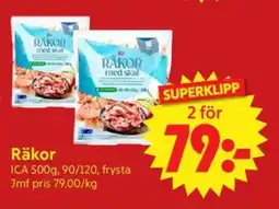 Nya Pulsen ICA Räkor erbjuda