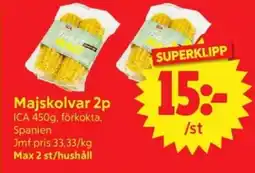 Nya Pulsen ICA Majskolvar 2p erbjuda