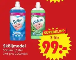 Nya Pulsen SOFTLAN Sköljmedel erbjuda