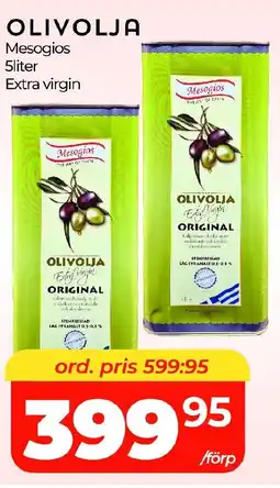Matrix Butikerna MESOGIOS Olivolja erbjuda