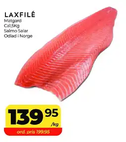 Matrix Butikerna Laxfilé erbjuda