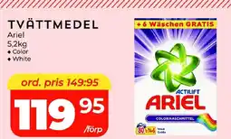 Matrix Butikerna ARIEL Tvättmedel erbjuda