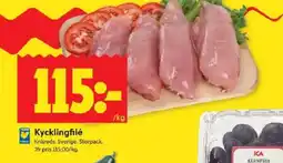 ICA Kvantum Kycklingfilé erbjuda