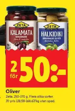 ICA Kvantum ZETA Oliver erbjuda