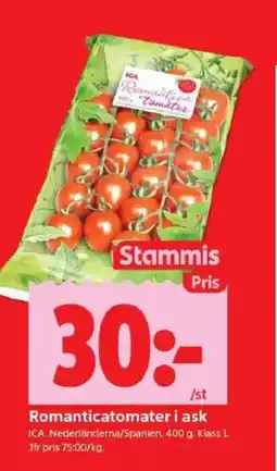 ICA Kvantum ICA Romanticatomater i ask erbjuda