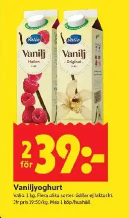 ICA Kvantum VALIO Vaniljyoghurt erbjuda